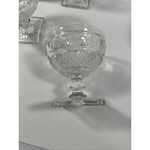 Imperial Glass Ohio Clear Champagne Tall Sherbet Cup‎ Lot 6